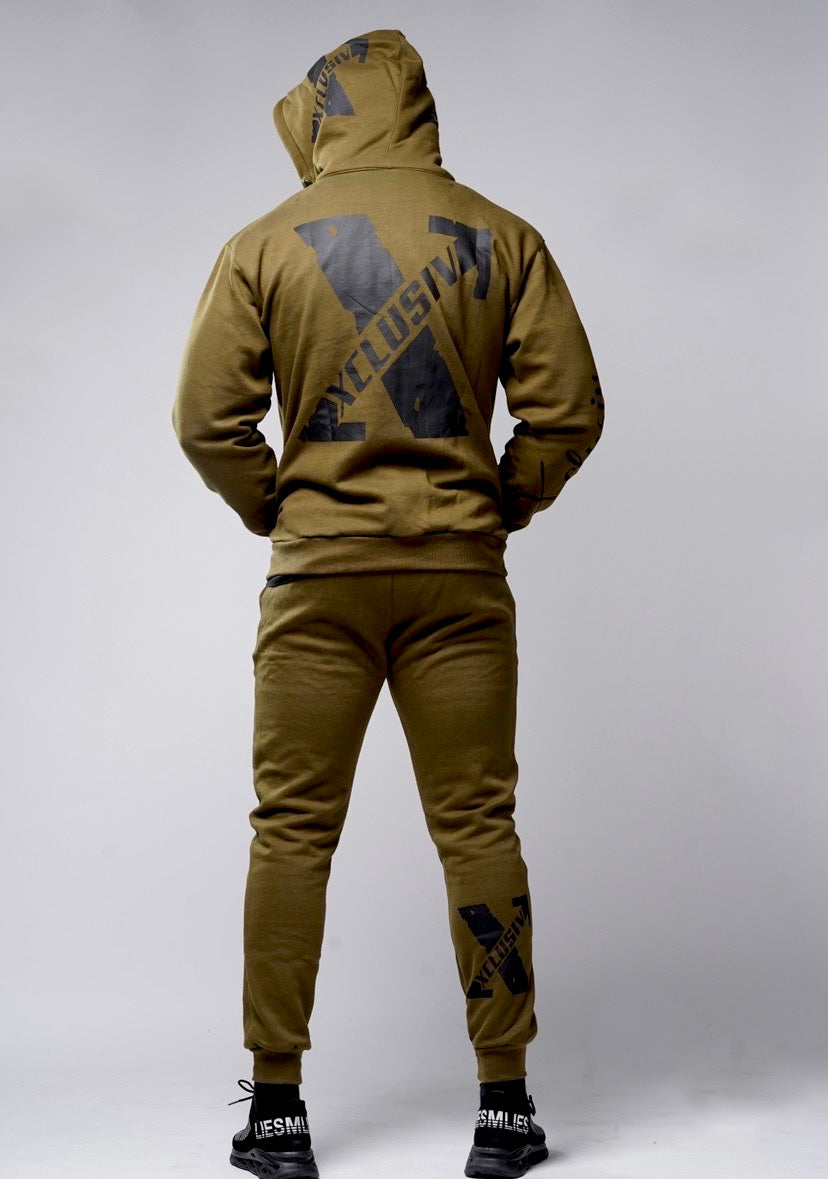 XCLUSIV™ Army Green Joggers